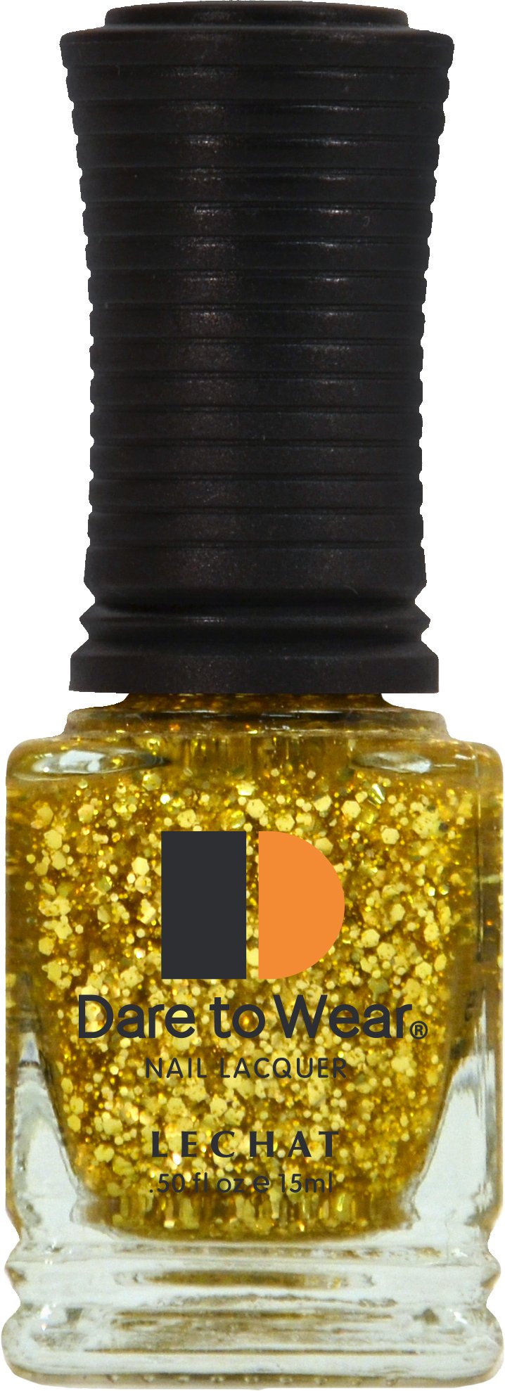 LECHAT Golden Bliss Nail Polish - 0.5oz for Party & Wedding