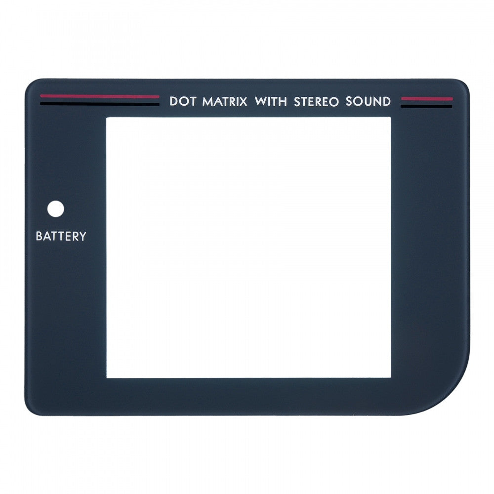 eXtremeRate Grey Tempered Glass Screen Protector for Game Boy Classic DMG-01 - Scratch-Resistant, High Clarity, Easy Installation - Perfect for Gaming, Collecting & Display