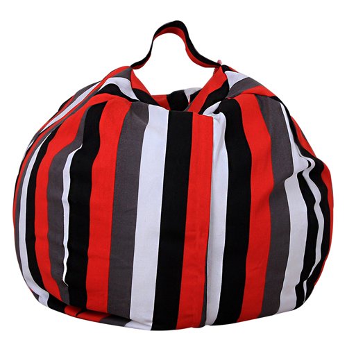 Red Black Striped
