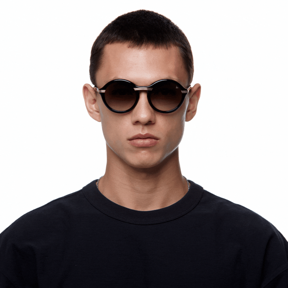 Monte Carlo Black Acetate Sunglasses - Classic Retro Style for Men & Women | UV Protection, Lightweight & Comfortable | Perfect for Driving, Beach, Outdoor Activities & Fashion Accessories