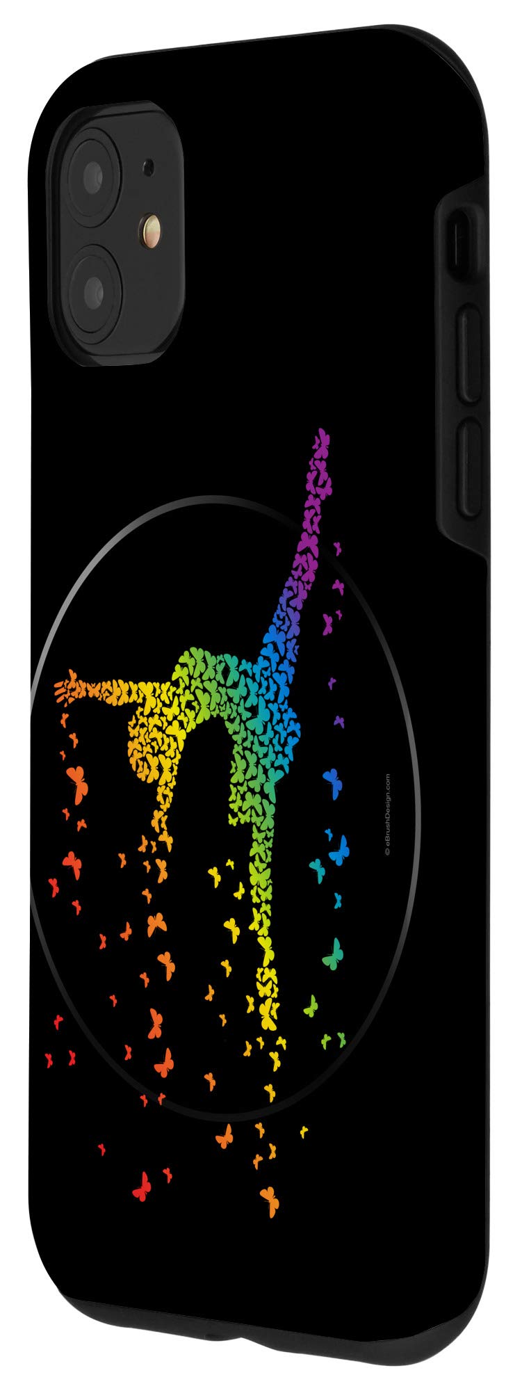 iPhone 11 Case for Ballet & Dance Lovers - Butterfly Dancer Design - Perfect for Ballet Performances, Dance Classes & Gift Giving