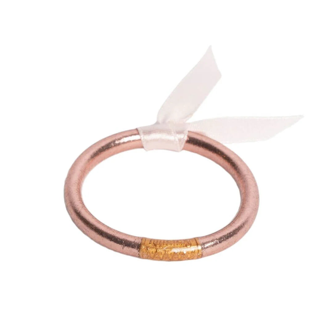 BuDhaGirl Rose Gold All-Season Baby Bangle - Perfect for Everyday Wear, Gifts, and Special Occasions