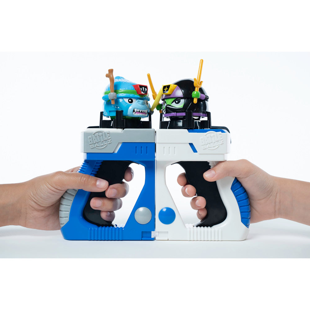Battle Ballz: Bruiser & Ninjika Warriors Pack with Joysticks - Action Figure Toy Set for Kids Ages 5+ - Perfect for Playtime, Birthday Gifts & Collectible Fun