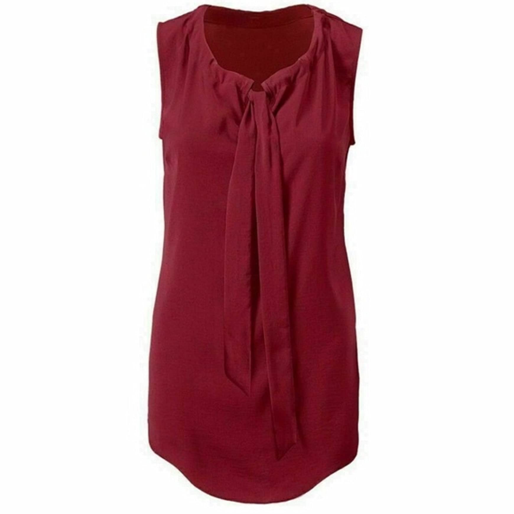 CABI Cinch Top in Crimson Red - Women's Slimming Blouse for Work & Casual Wear | Flattering Fit & Comfortable Style