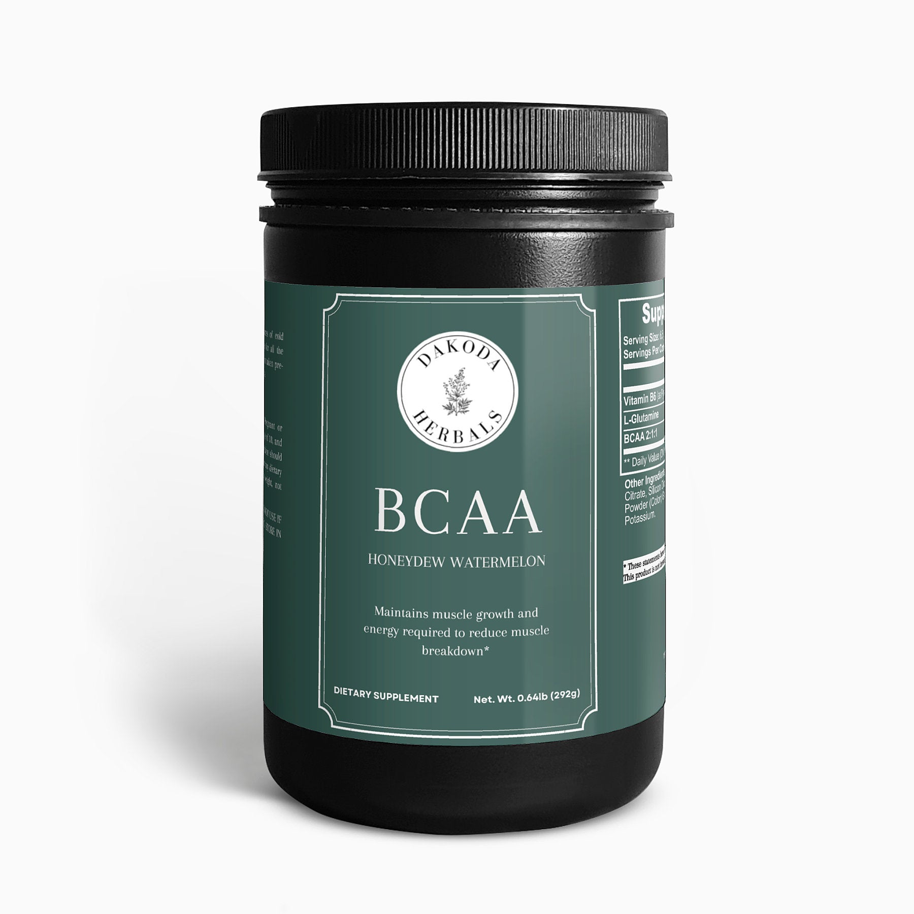 Premium BCAA Post Workout Powder - Honeydew Watermelon Flavor for Muscle Recovery & Endurance | Ideal for Gym, Fitness & Athletic Performance