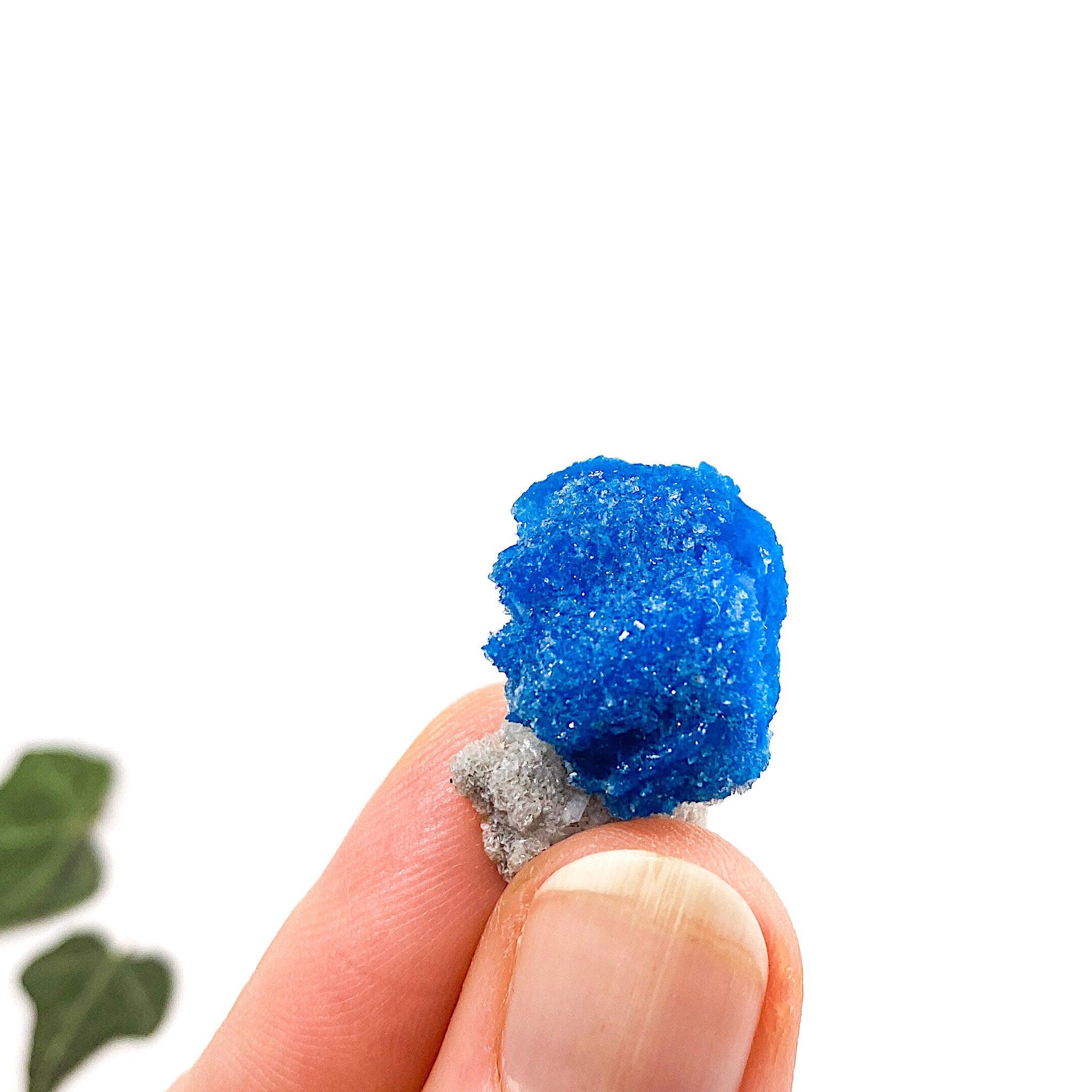 Natural Cavansite Crystal Specimen CAV 12 - Rare Blue Mineral Collection for Home Decor, Meditation & Healing Crystals