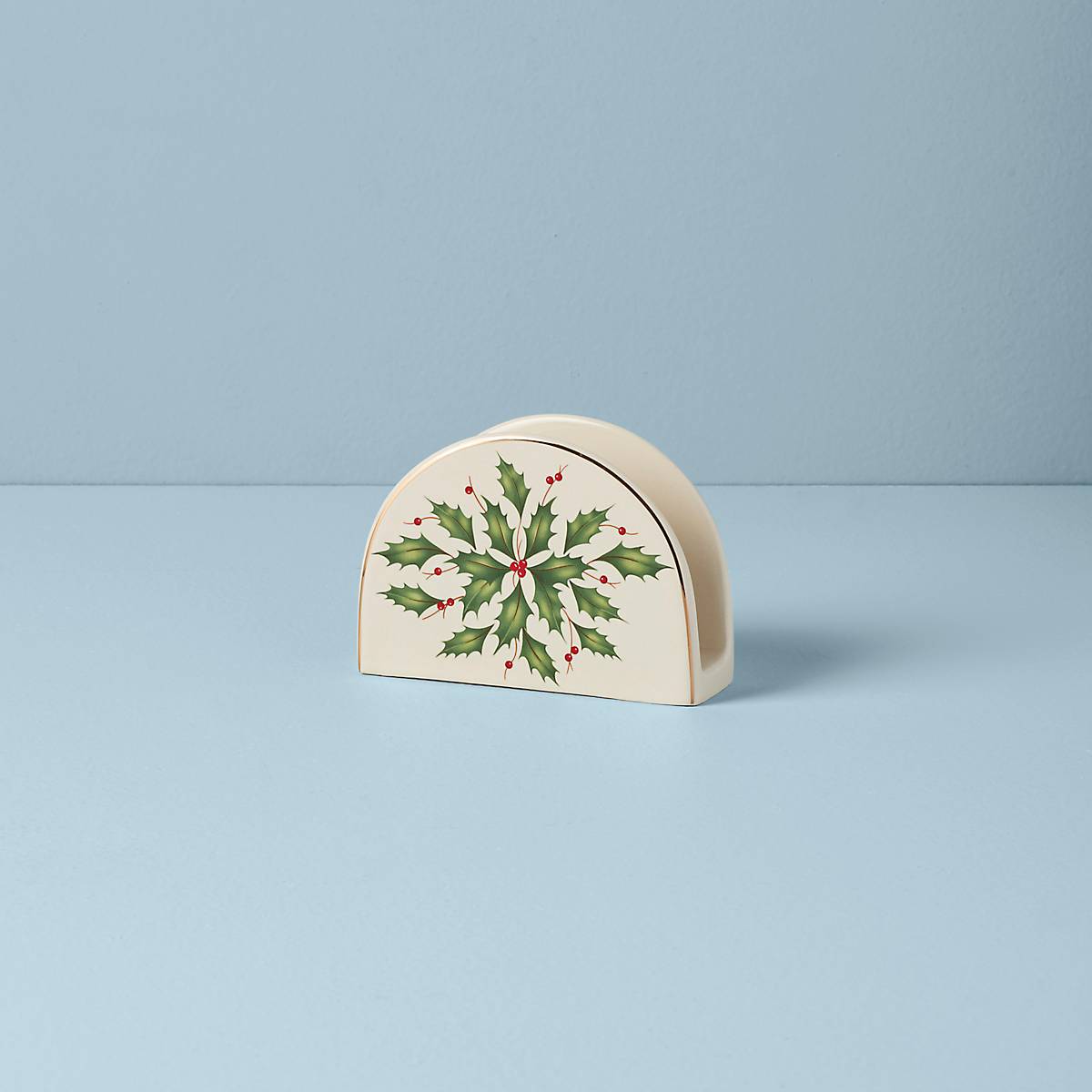 Festive Holiday Napkin Holder - Elegant Christmas Table Decor for Dinner Parties, Family Gatherings & Holiday Celebrations