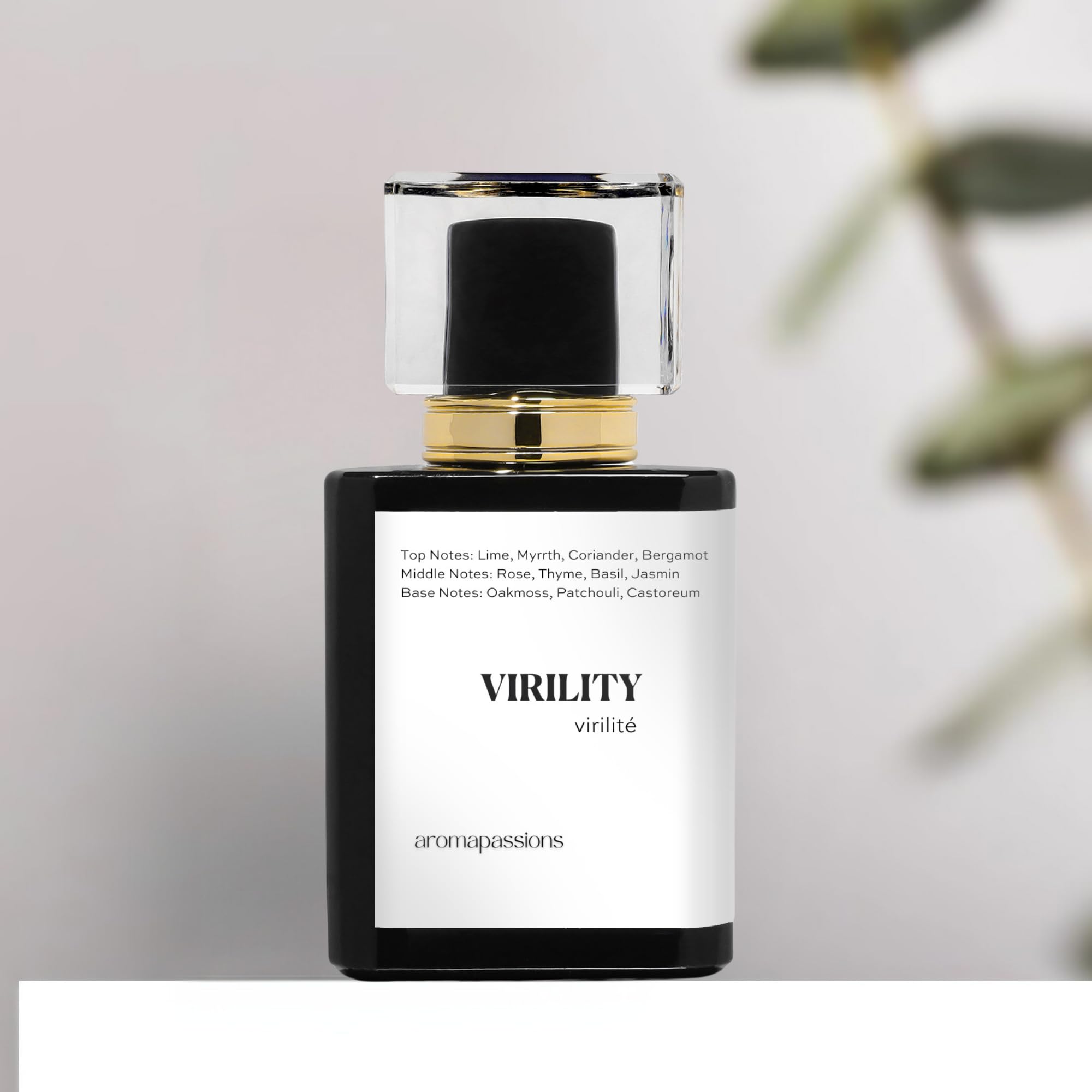 VIRILITY Men's Pheromone Perfume - Inspired by CHNL ANTAEUS | Long-Lasting Extrait De Parfum Cologne | 30ml/1 Fl Oz | Premium Fragrance for Date Night, Work & Special Occasions