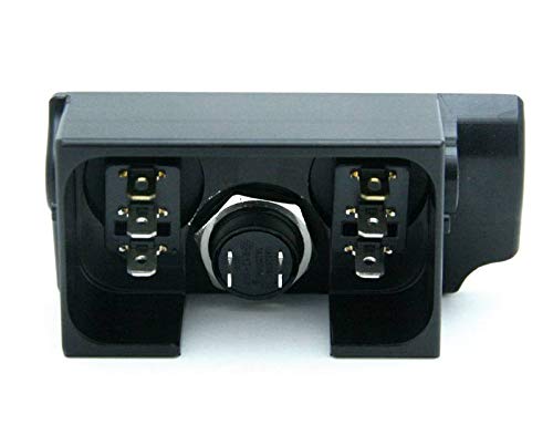Nitrous Outlet C6 Corvette Switch Panel - Black Push Button & Rocker Manual Control for Performance Upgrades | Ideal for Racing & Car Modifications