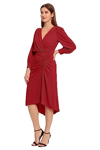 V-neck - Equestrian Red