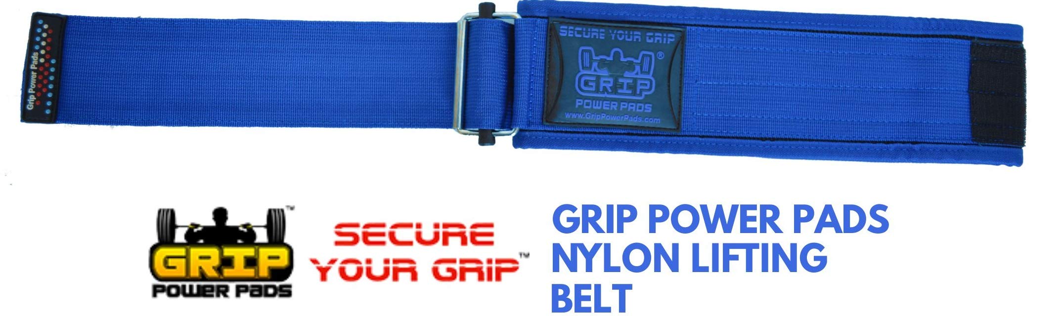 4 Inch Wide Grip Power Pads Weight Lifting Belt for Olympic Lifting - Medium (32