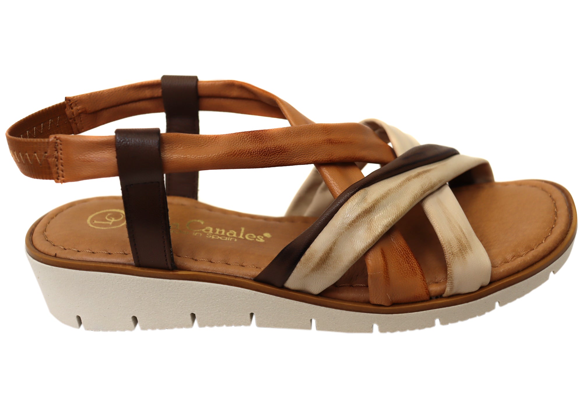 Daphne Women's Comfortable Leather Sandals - Handmade in Spain | Perfect for Summer, Beach & Casual Outfits