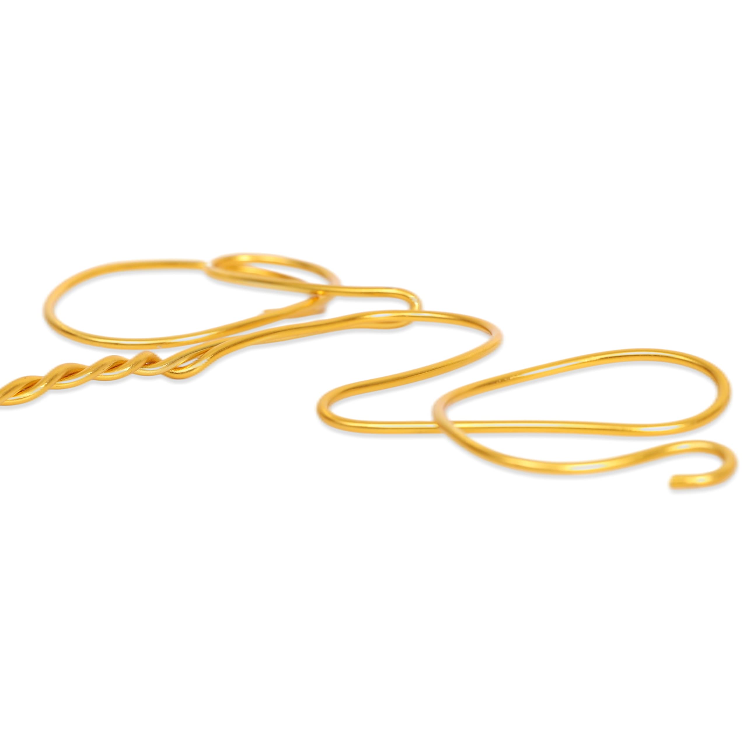Modern Gold Wire Cake Topper for 1st Birthday Party Decorations - Elegant First Birthday Cake Smash Topper, Baby Shower Photo Props (Gold) - Perfect for Birthday Cakes, Smash Cakes & Baby Shower Decorations