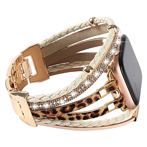 Brown Leopard with Gold