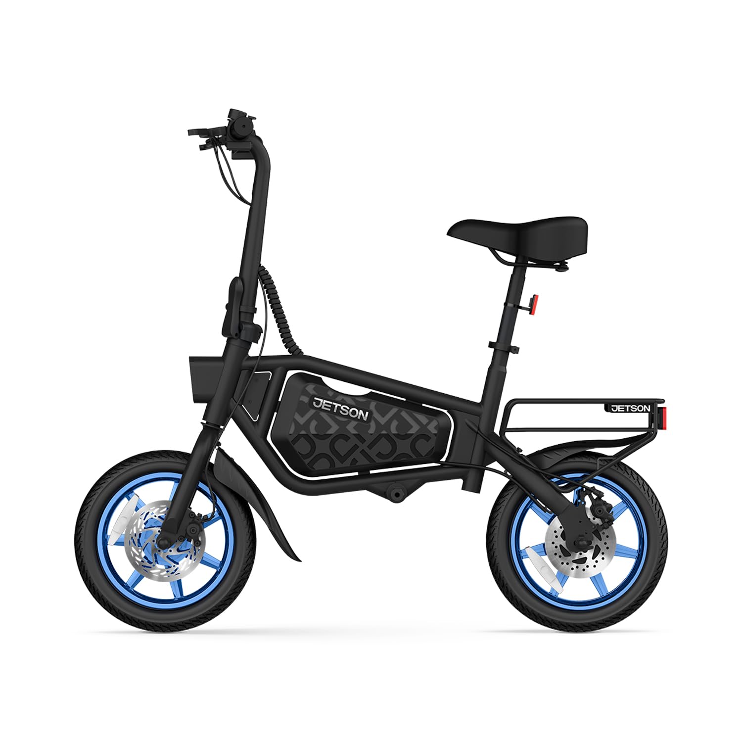 Jetson Bolt Folding Electric Bike for Adults & Teens - Portable, Lightweight, 15.5 MPH Max Speed - Perfect for Commuting, Campus Travel & Urban Adventures