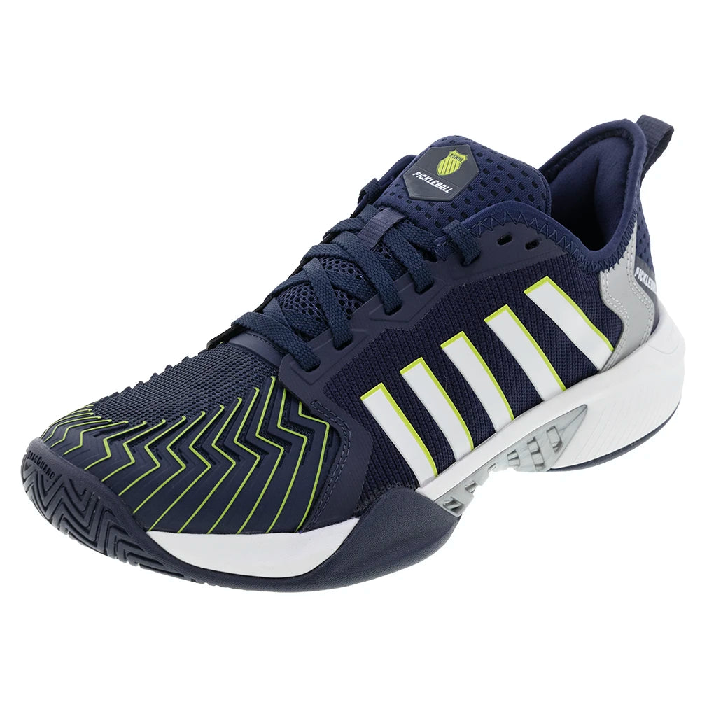 Best Men's Pickleball Shoes - Supreme Comfort in Peacoat & White | Perfect for Court Play & Casual Wear