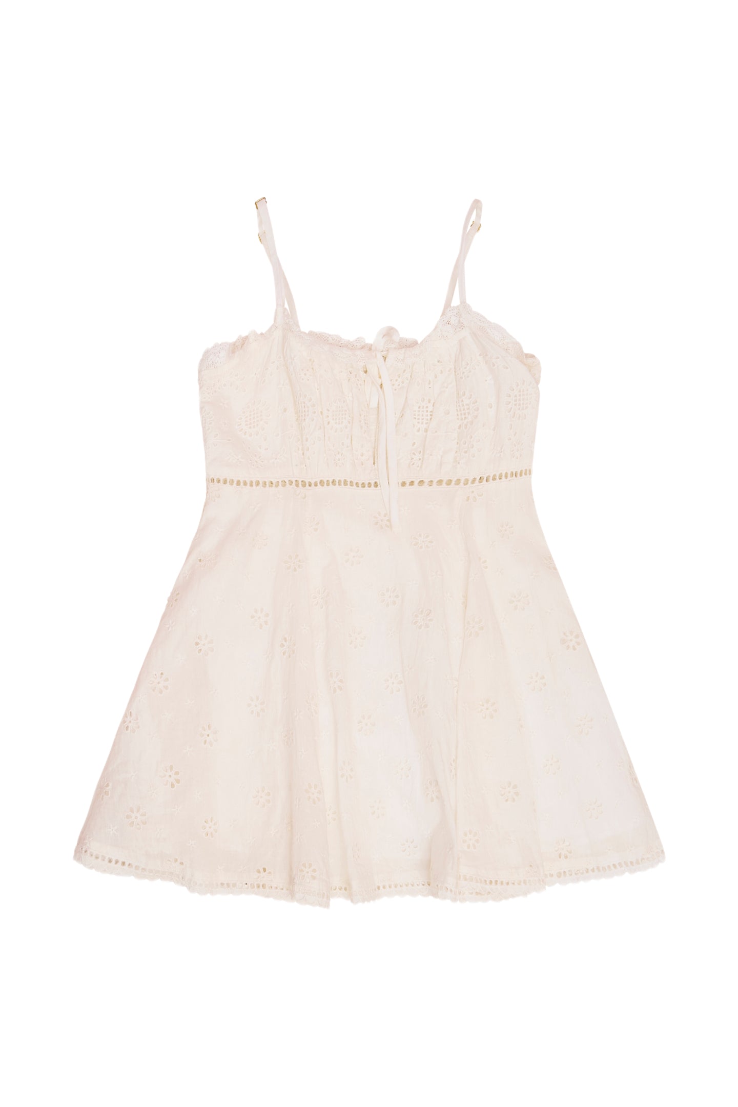 Girls Taralynn Eyelet Lace Dress - Elegant Floral Embroidery Summer Party Dress for Toddler Girls | Perfect for Birthday Parties, Weddings & Special Occasions