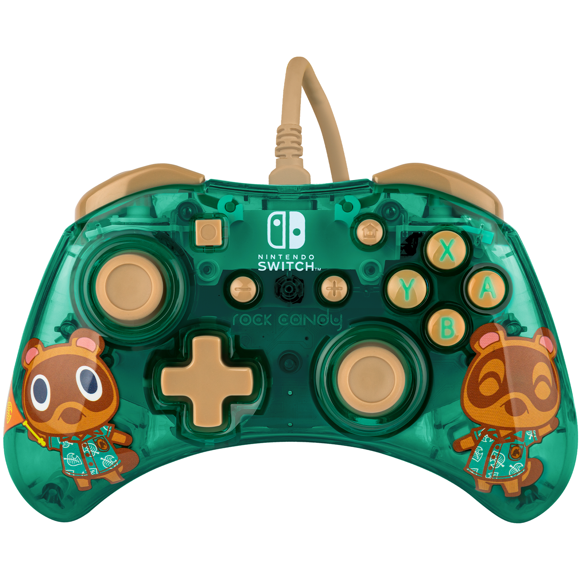 Nintendo Switch Timmy & Tommy Rock Candy Wireless Controller - Animal Crossing Edition for Gaming, Party Play & Collectors - Compatible with Switch & Switch Lite
