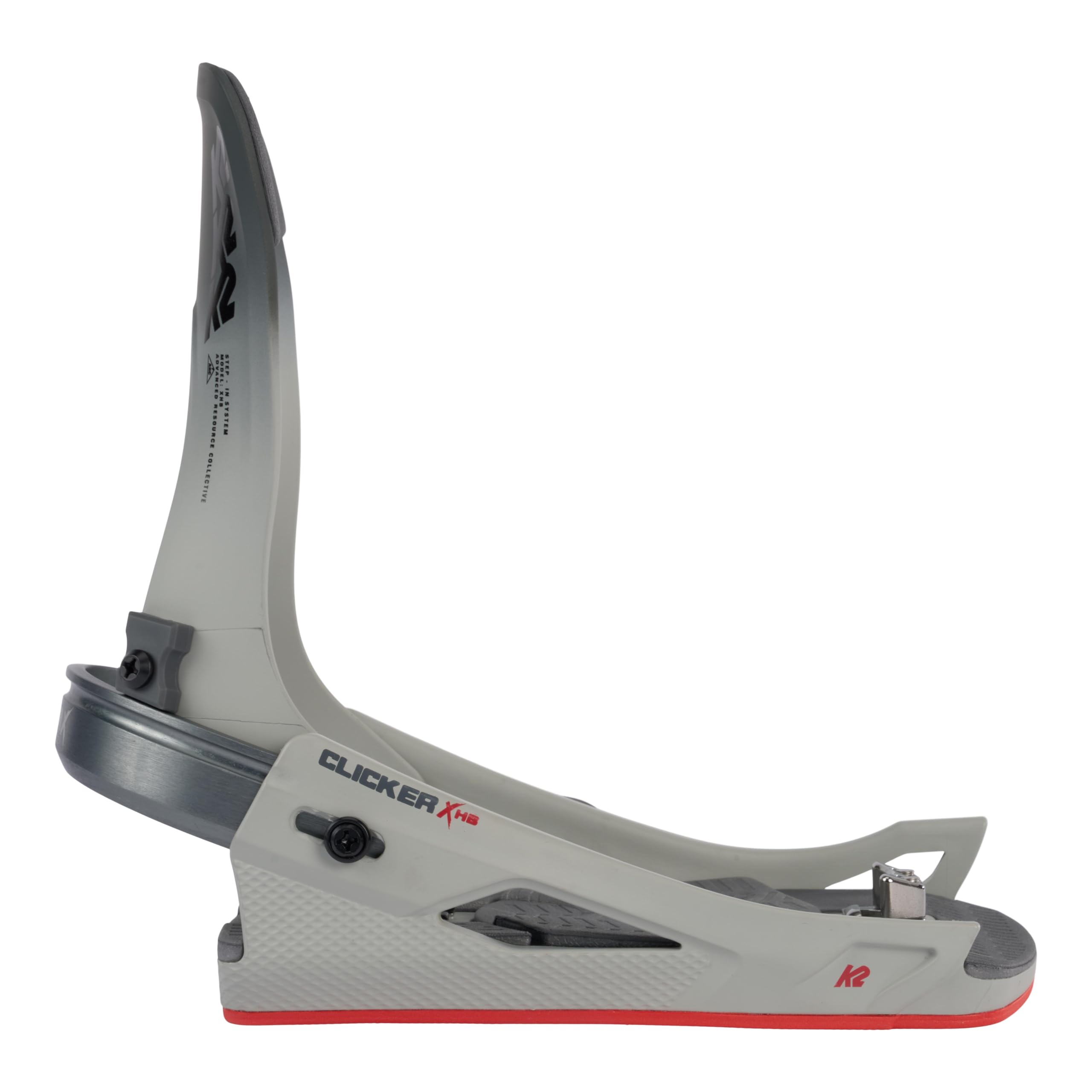 K2 Clicker X HB Men's Snowboard Bindings - Adjustable & Lightweight for All-Mountain Riding - Perfect for Freestyle, Powder & Park Snowboarding