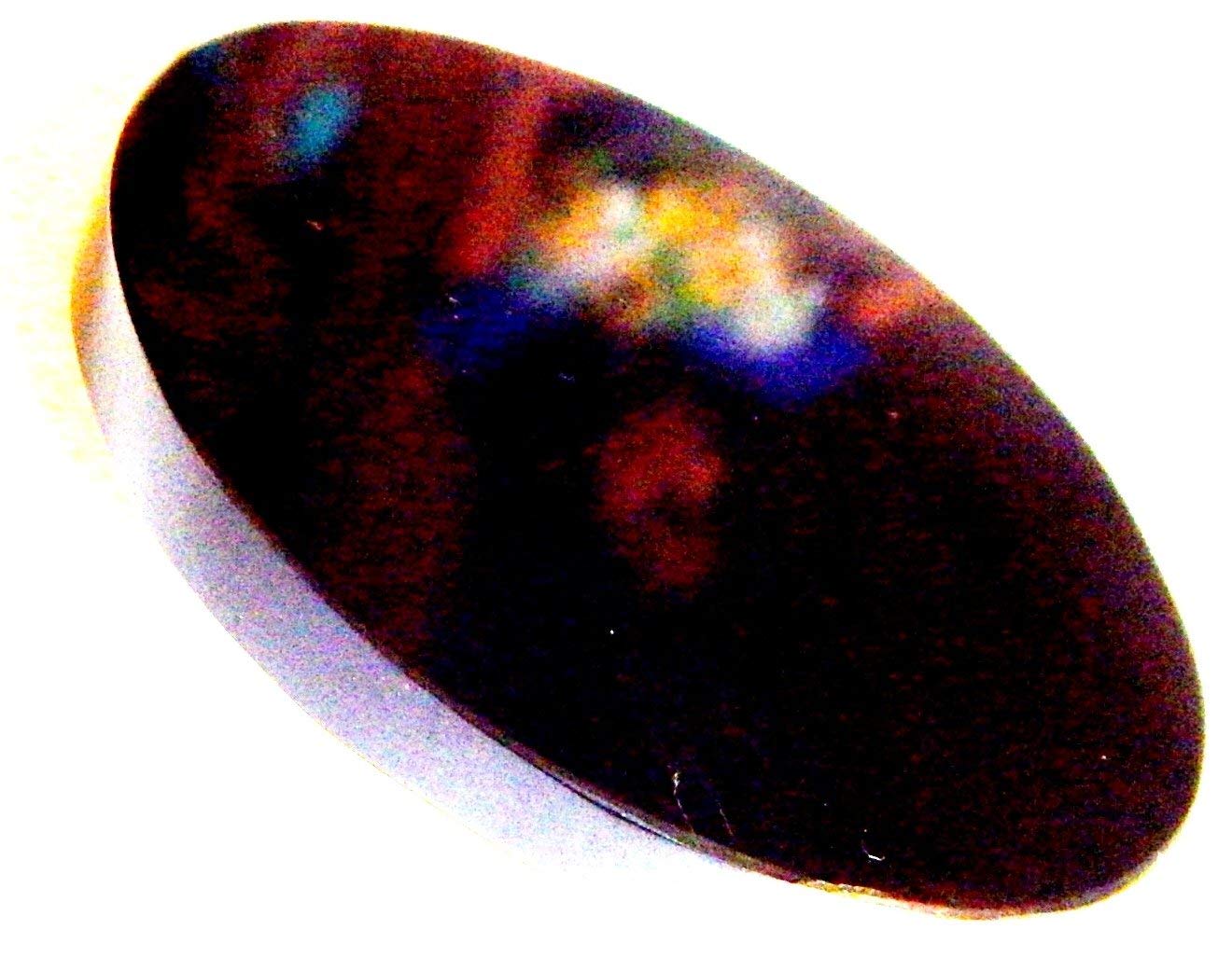 XUETZALCOATL Black Obsidian Scrying Mirror - Divination Tool for Psychic Readings, Meditation & Spiritual Practices