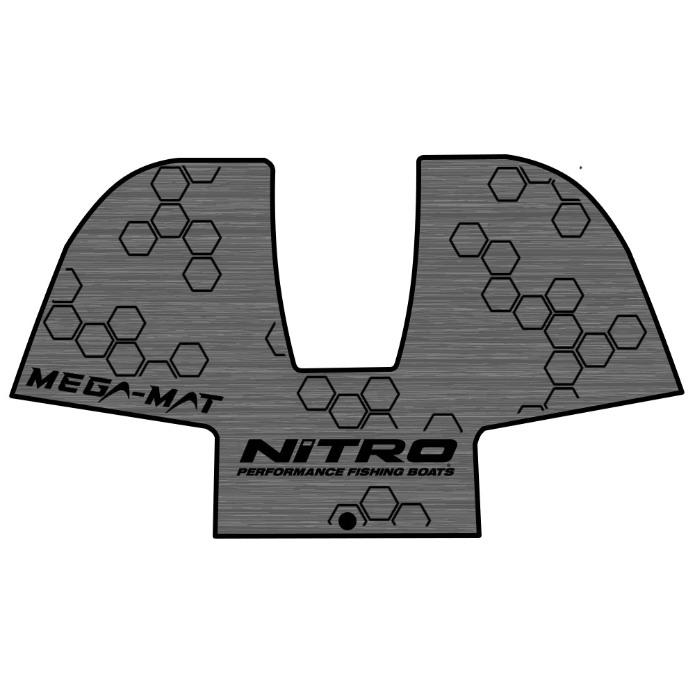 ULTA MAT MEGA MAT Boat Cover for Nitro Z18 Z19 (2017-2019 Models) - Waterproof UV Protection for Bass Boats & Fishing Boats