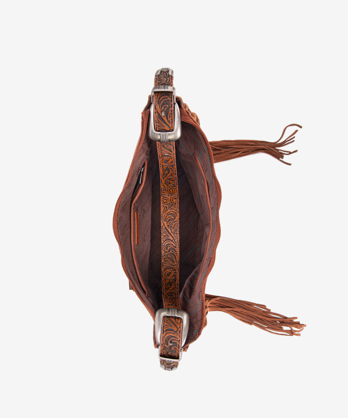 Montana West Fringe Hobo Bag - Stylish Leather Crossbody Purse for Women | Perfect for Everyday Use, Work & Travel