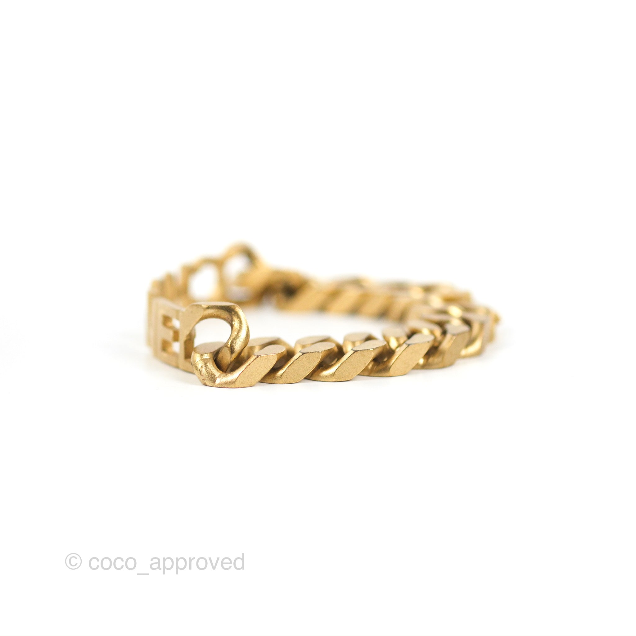 Chanel Chain Bracelet in Aged Gold Tone - Classic 1C Design for Women | Elegant Jewelry Gift for Birthday, Anniversary & Special Occasions