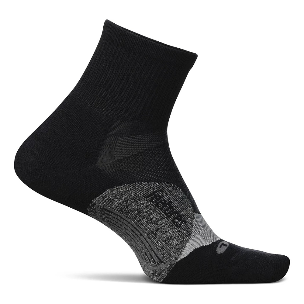 Feetures Elite Light Cushion Quarter Socks - Performance Running Socks for Men & Women - Breathable & Supportive Athletic Socks for Running, Hiking & Workouts