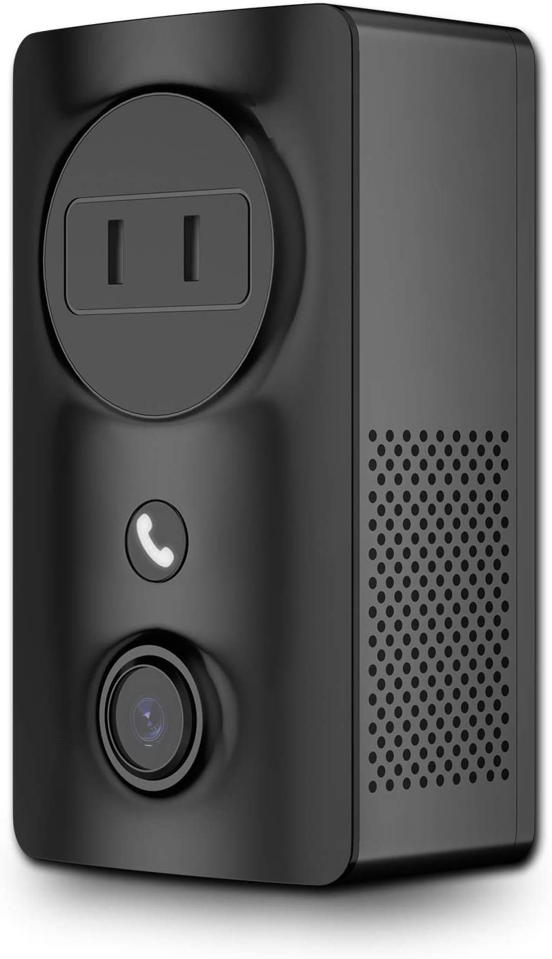 Wireless Security Camera with WiFi, Motion Detection & Night Vision - Portable Nanny Cam with USB Port, Induction Lights, 180° Wide Angle Lens for Indoor Home Security - Perfect for Baby Monitoring, Pet Watching & House Protection