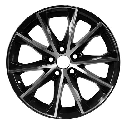 18-Inch Toyota Camry OEM Machined Alloy Wheels ALY075172 (Fits 2015-2017 Models) - Perfect for Replacement & Car Upgrades | 4261106B40
