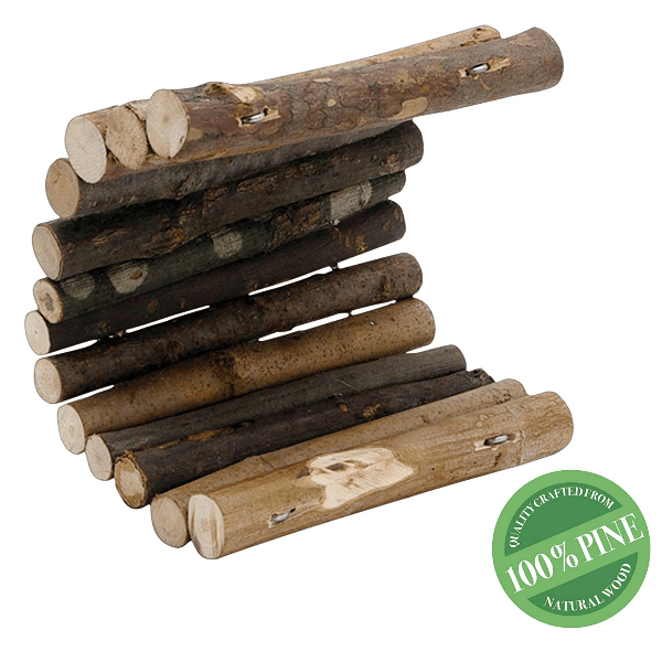 Natural Moss Hollow Tree Twigs - Reptile Lounging Logs for Terrarium, Habitat Decor & Climbing Accessories (Ideal for Bearded Dragons, Geckos & Small Pets)