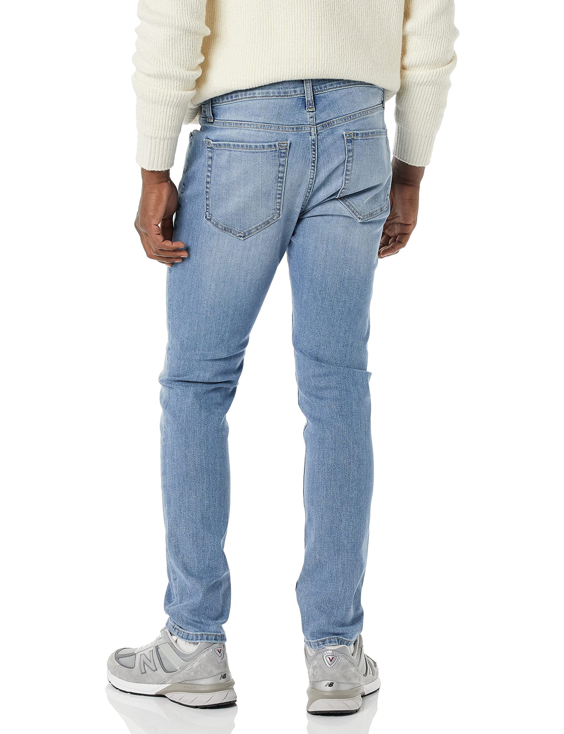 Amazon Essentials Men's Skinny-fit High Stretch Jean - Comfortable Slim Fit Denim Pants for Casual Wear & Everyday Outfits
