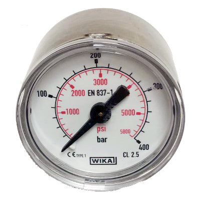 Beaver Airgun Charging Valve Pressure Gauge - High Precision PCP Air Rifle Accessory for Hunting & Target Shooting