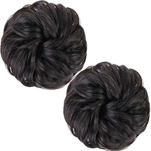2PCS&Curly&4# (Black Brown)