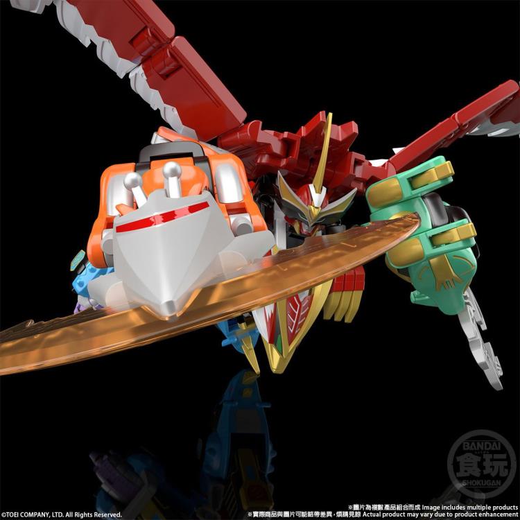 Bandai Shokugan SMP Hyakuju Sentai Gaoranger GaoIcarus Model Kit Set - Build & Display Your Own Super Sentai Robot for Collectors & Anime Fans