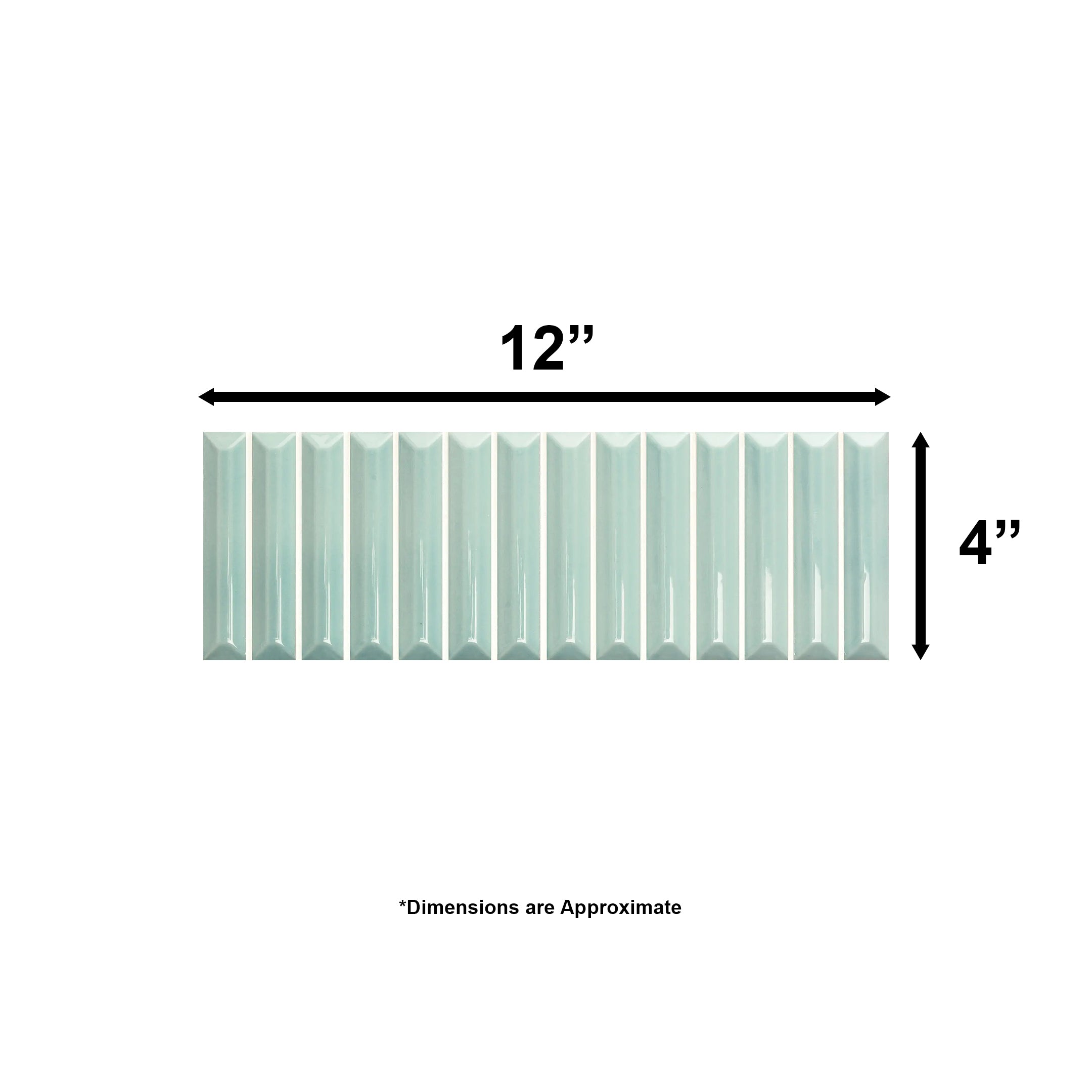 Premium Hashi Curve Kit Kat Fluted Wall Tile - Elegant Textured Ceramic Tiles for Modern Kitchen Backsplash & Bathroom Decor