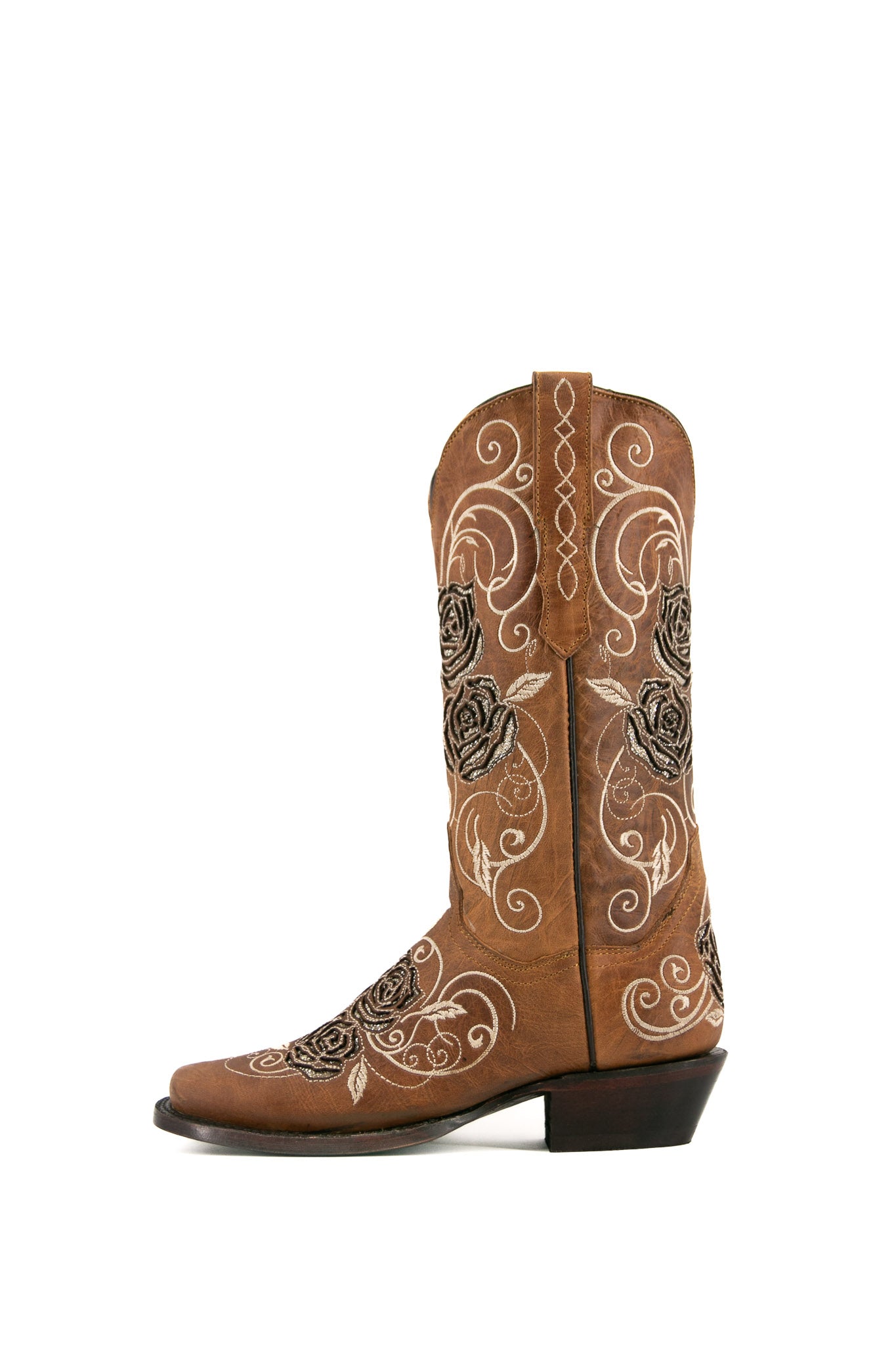 Rosal Frontier Cowgirl Boots for Women - Western Style Leather Riding Boots with Comfortable Fit - Perfect for Country Rides, Rodeos & Fashion Outfits