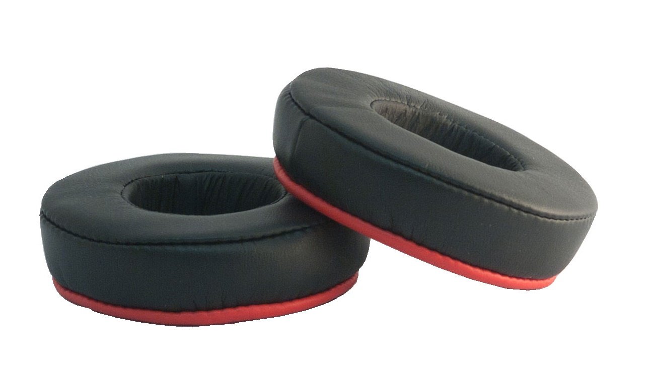 YAXI HD25 Type B Replacement Earpads - Red, Premium Comfort & Sound for Sennheiser HD25 Headphones | Perfect for DJing, Studio Monitoring & Audiophile Listening