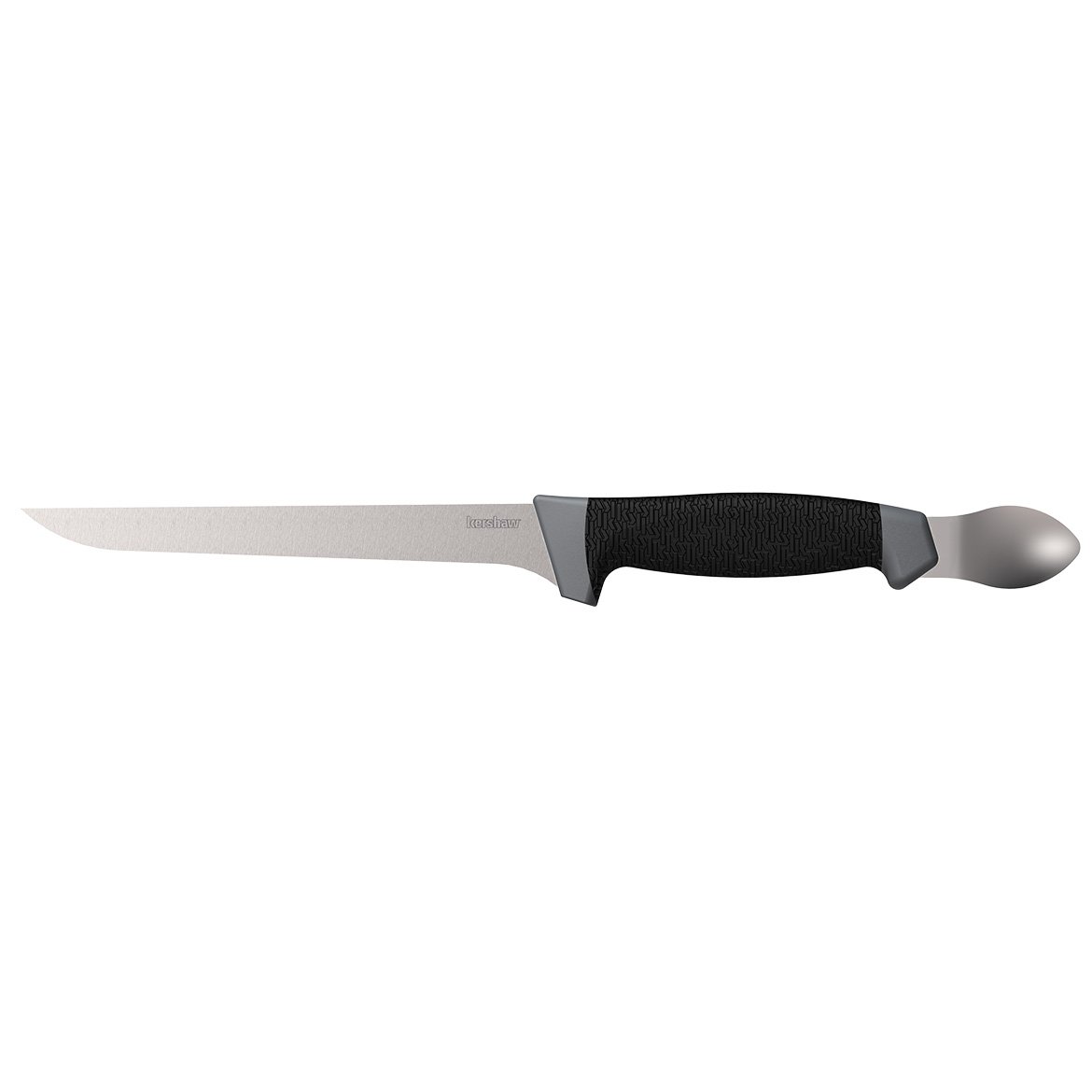 Kershaw 7-Inch Boning and Fillet Knife with Spoon – High-Quality Stainless Steel Blade & Protective Sheath – 2-in-1 Fishing Tool for Anglers – Perfect for Hunting, Camping, and Outdoor Cooking