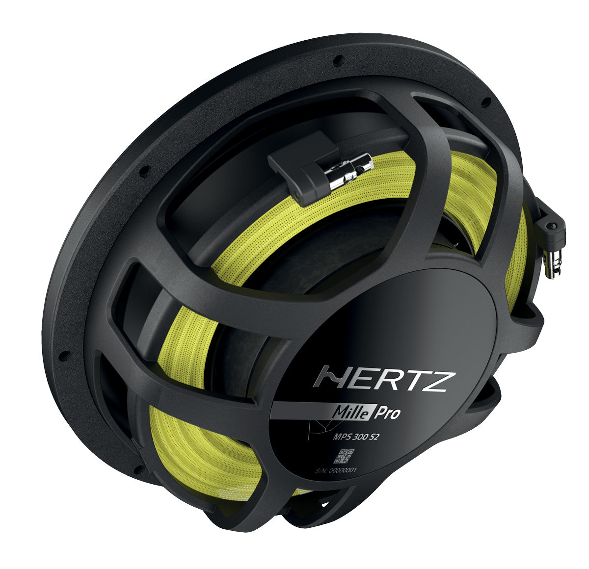 Hertz MPS 300 S4 Mille PRO 12 4 Ohm Car Subwoofer - High Performance Bass for Car Audio Systems & Custom Installations