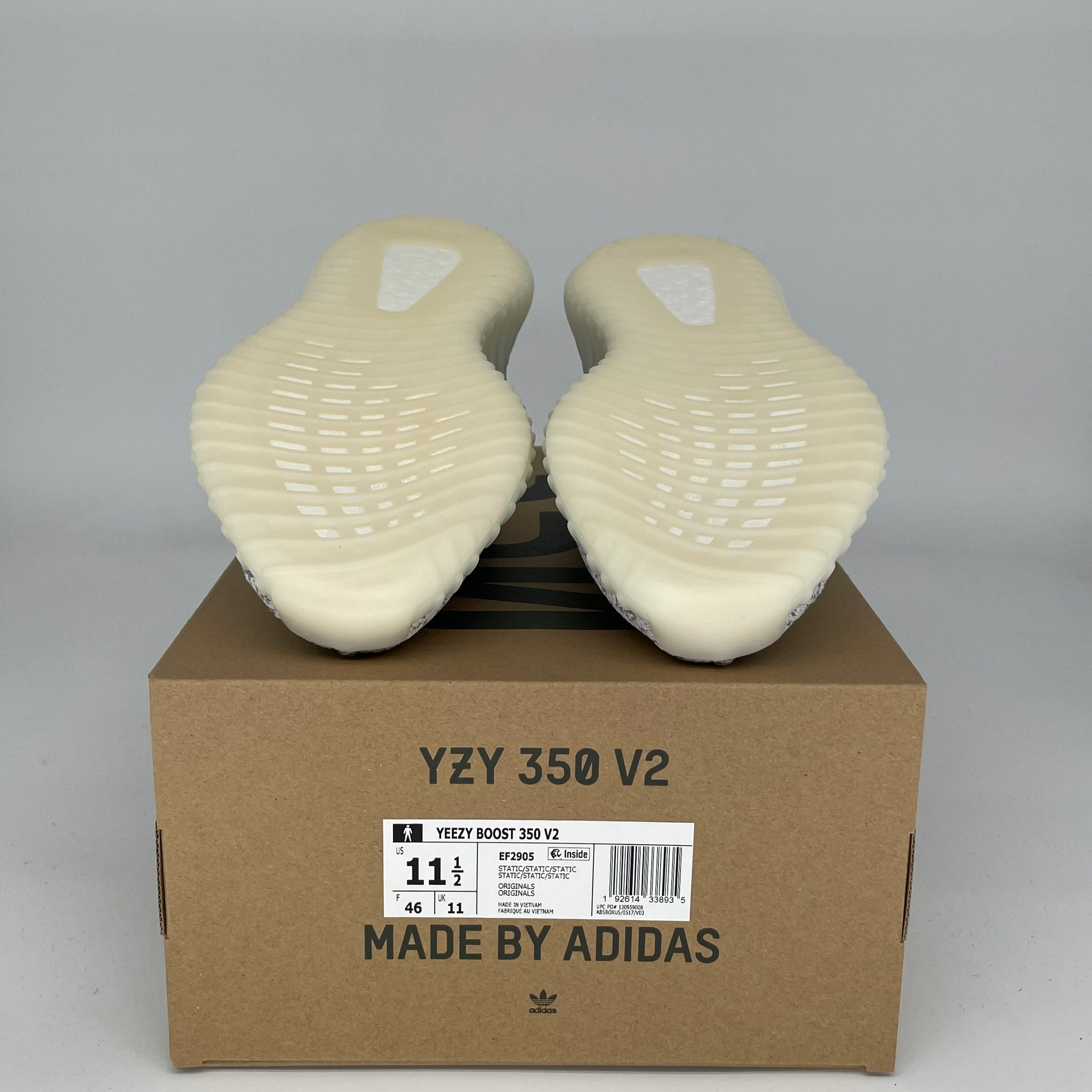 Adidas Yeezy Boost 350 V2 Static Reflective - Men's Size 11.5 (EF2905) | Running Shoes & Streetwear Fashion for Sneaker Enthusiasts