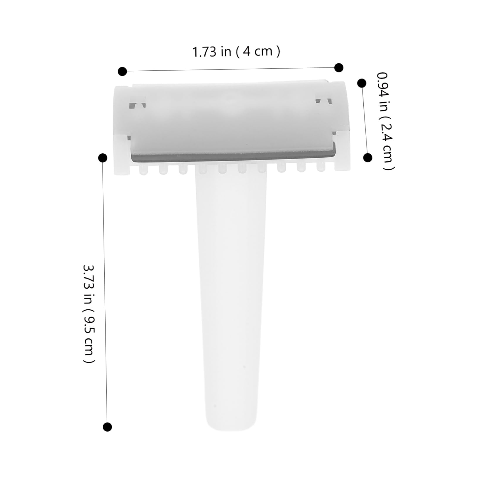 10 Pack Disposable Facial Hair Remover Razors for Women & Men - Double Blade Hair Shaver for Eyebrows, Upper Lip & Chin - Perfect for Travel, Gym & Daily Grooming Routine