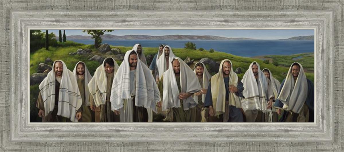 Come And See by Liz Lemon Swindle - Inspirational Christian Art Print for Home & Office Decor - Perfect for Gifts, Wall Art, and Spiritual Encouragement