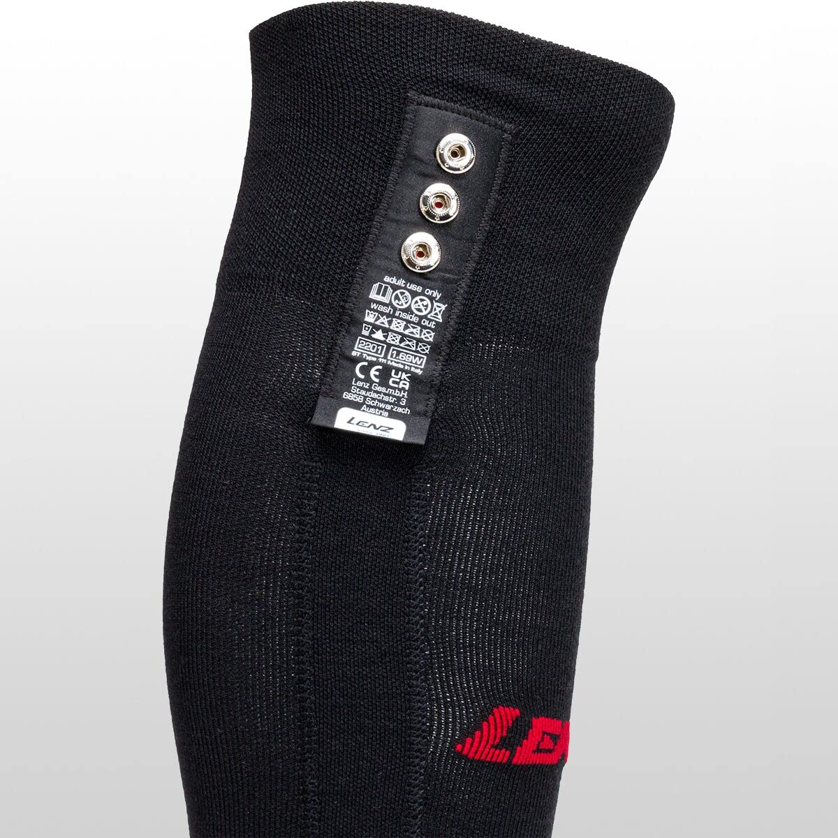 Lenz Heat Socks 6.1 Toe Cap Merino Wool Compression Socks for Men & Women - Warm Thermal Hiking, Skiing & Winter Outdoor Activities