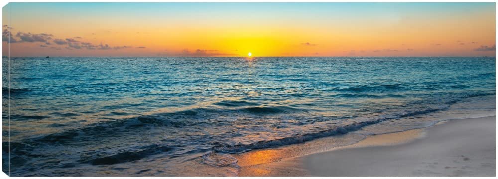 Golden Moment Fine Art Canvas Wall Decor by Jack Reed - 60x22 Inches Ready to Hang - Perfect for Living Room, Bedroom, Office & More - Elegant Home & Commercial Interior Design
