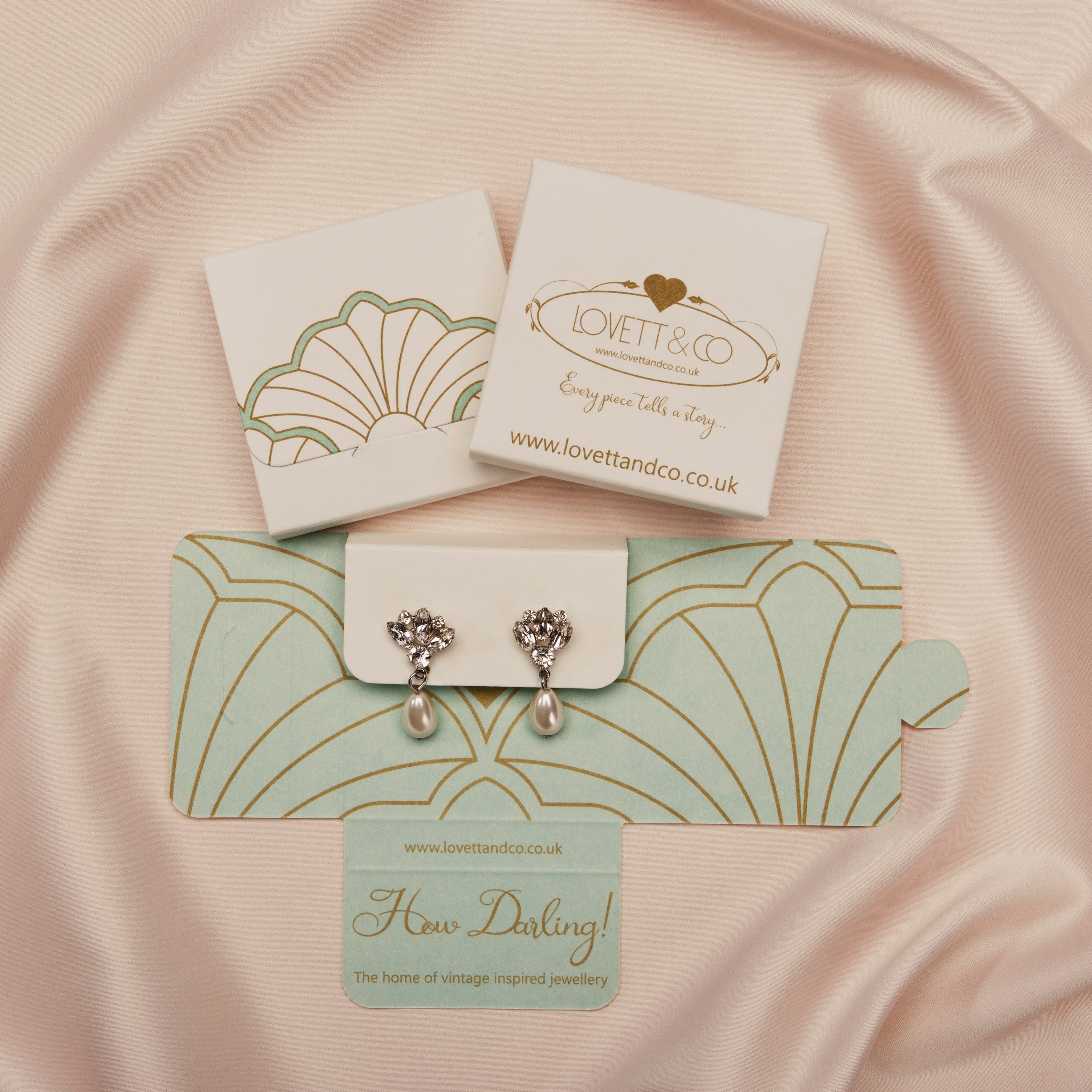 Sweet Lilac Drop Earrings for Women - Dainty Floral Pearl Dangle Earrings - Perfect for Weddings, Parties & Everyday Elegance