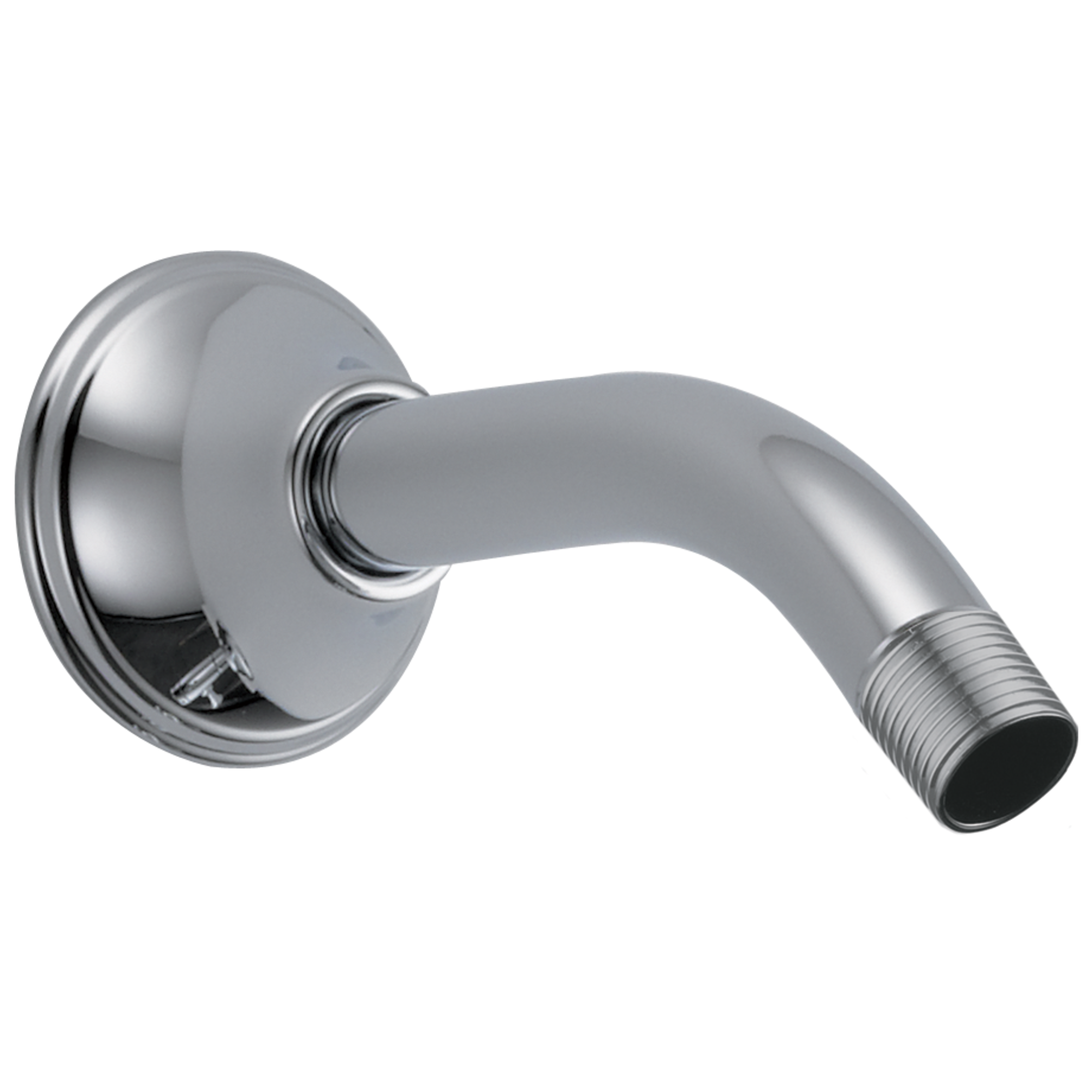 Brizo RP62929PC 7-Inch Shower Arm and Flange in Chrome - Durable Bathroom Fixture for Modern Showers and Spa-Like Experience