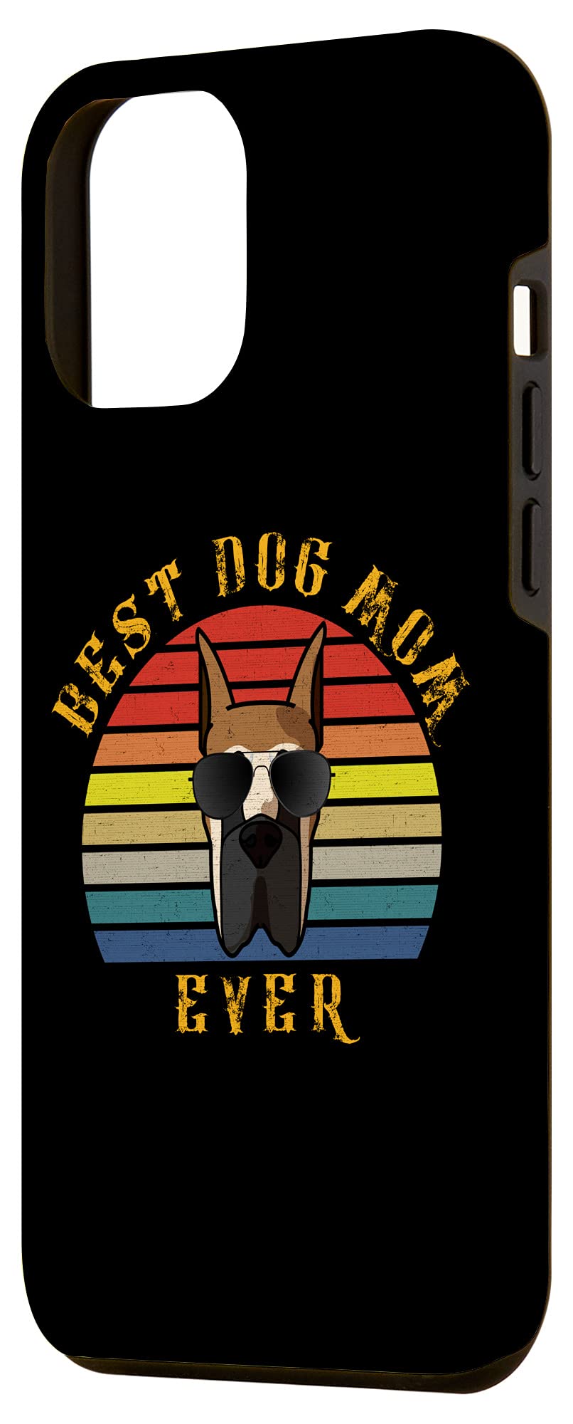 iPhone 12 Pro Max Case - Funny Dog Lover Design for Great Dane Owners | Perfect Gift for Pet Lovers & Dog Enthusiasts | Protective Phone Cover for Daily Use & Outdoor Activities