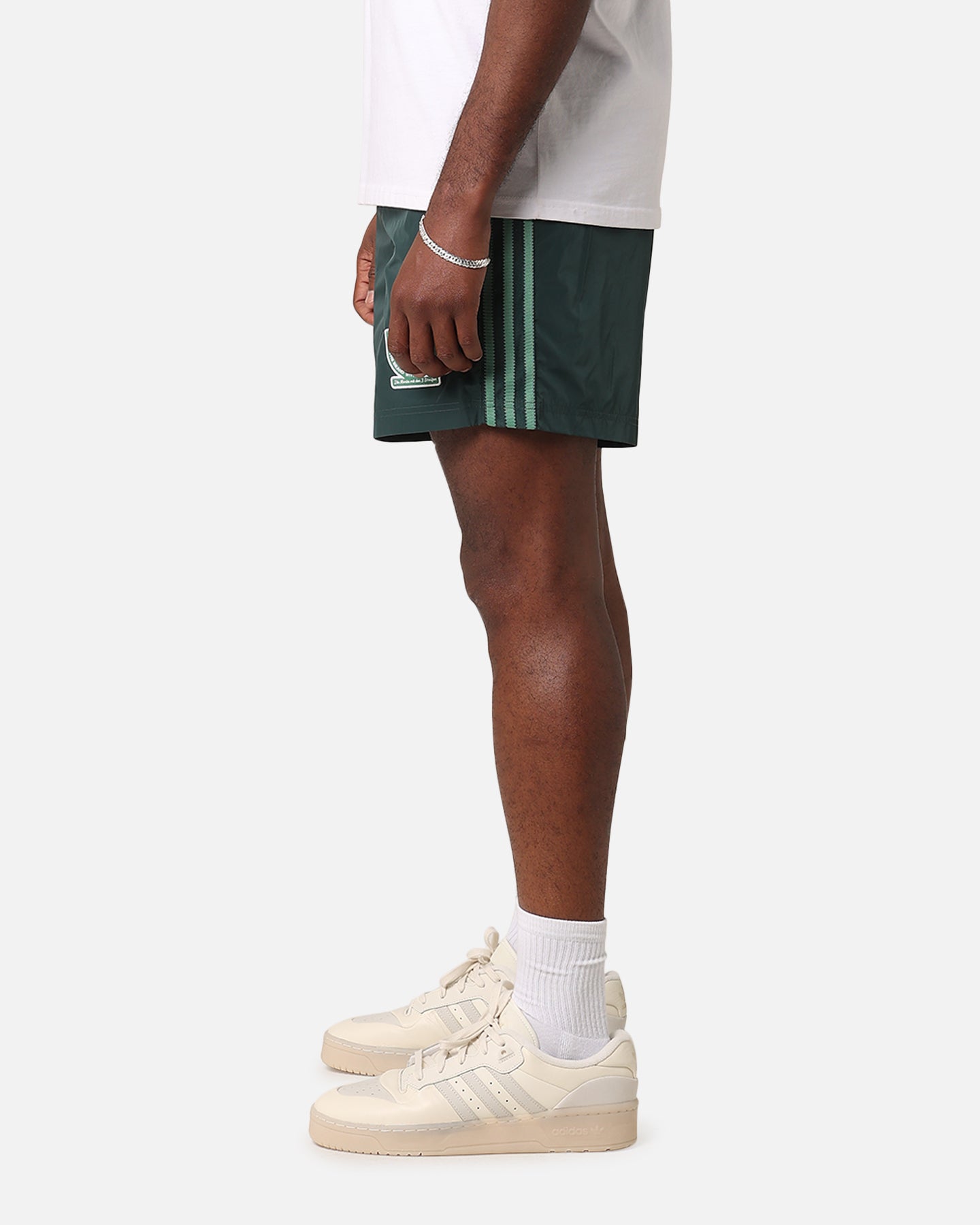 Adidas Graphic Sprinter Shorts for Men - Mineral Green Athletic Running Shorts with Comfortable Fit - Perfect for Gym, Jogging & Casual Wear