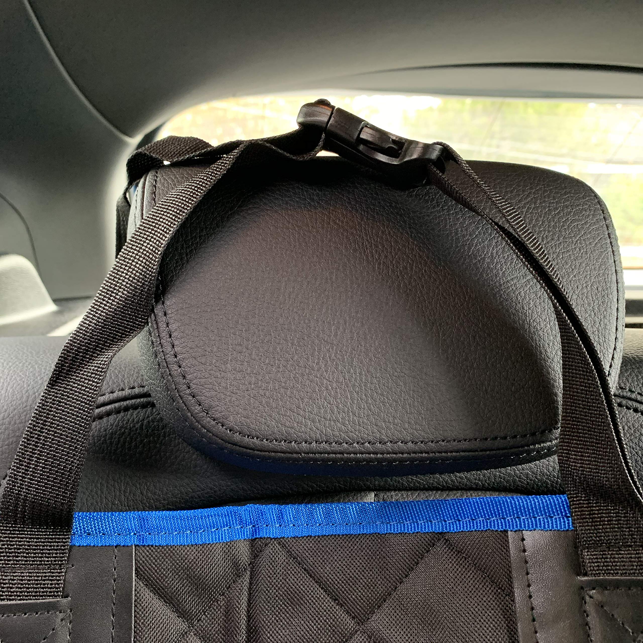 Vivki™ Luxury Dog Car Seat Cover - Heavy Duty Waterproof Pet Seat Protector with Seat Belt & Non-Slip Design for Cars, SUVs, Trucks | Perfect for Road Trips, Daily Commutes & Pet Travel Protection
